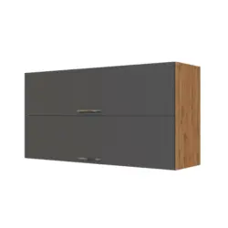 Küchenoberschrank 110/57/34 cm in Eichefarben