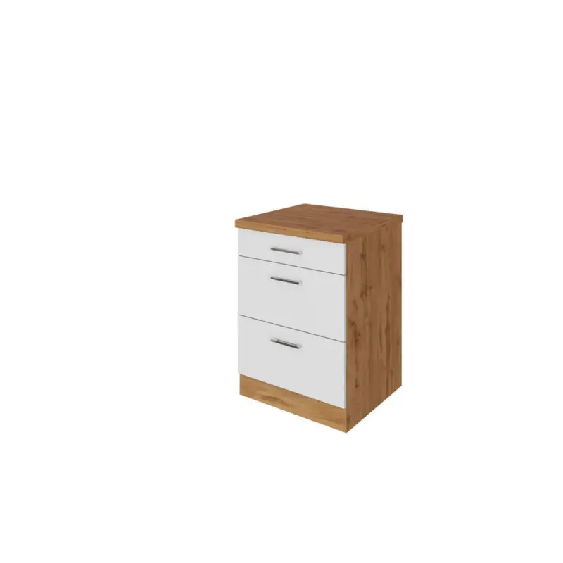 Küchenunterschrank 50/85/60 cm in Weiß