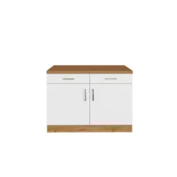 Küchenunterschrank 100/85/60 cm in Weiß