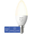 Hornbach Philips hue Kerzenlampe White dimmbar weiß E14 5,5W 470 lm warmweiß- neutralweiß 1 Stk - Kompatibel mit SMART HOME by hornbach