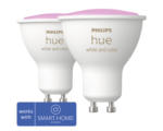 Hornbach LED-Lampe GU10 / 5,7 W matt 350 lm 2200 2700 4000 6500 K einstellbares weiß