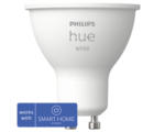 Hornbach Philips hue Reflektorlampe White dimmbar weiß GU10 5,2W 400 lm warmweiß- neutralweiß 1 Stk - Kompatibel mit SMART HOME by hornbach
