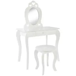 Schminktisch in Weiß