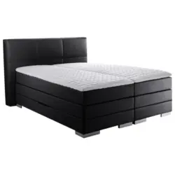 Boxspringbett 120/200 cm in Schwarz