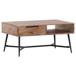 Couchtisch in Holz 87/55/40 cm