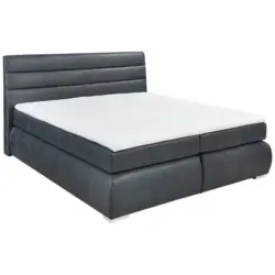 Boxspringbett 180/200 cm in Anthrazit