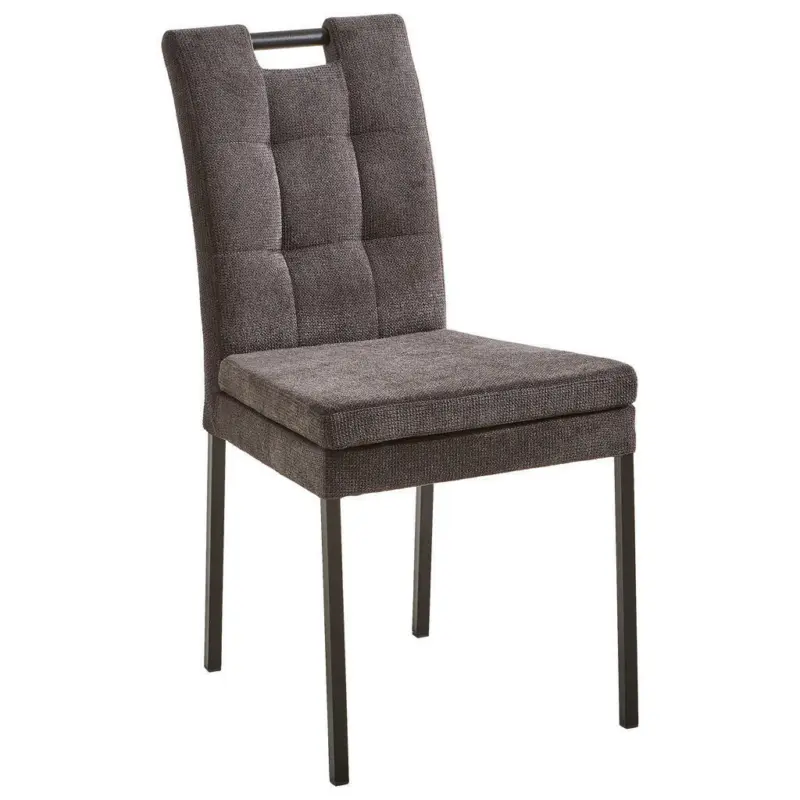 Stuhl in Eisen Webstoff