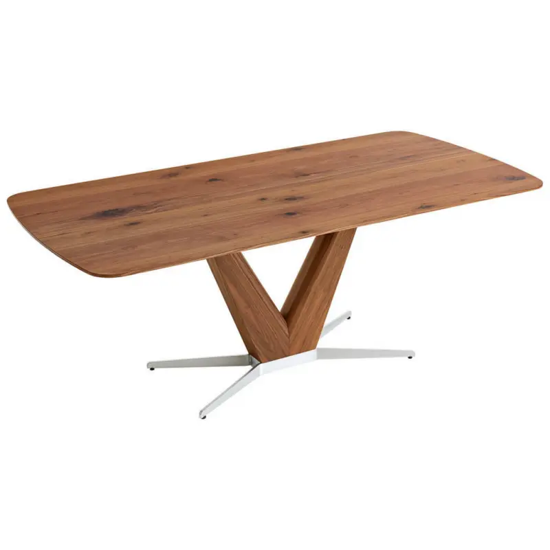 Esstisch in Holz, Metall 200/100/76 cm