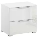 XXXLutz Lauterach - Ihr M&ouml;belhaus bei Bregenz Nachtk&auml;stchen in Klar, Wei&szlig;