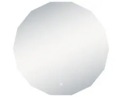 LED-Lichtspiegel DSK Silver Pure 80 cm mit Touch Sensor