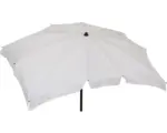Hornbach Sonnenschirm Marktschirm Solaris 180x130 cm Polyester natur