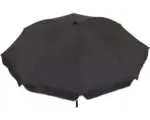Hornbach Sonnenschirm Marktschirm Solaris Ø 240 cm Polyester anthrazit