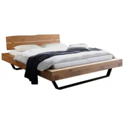 Bett 160/200 cm in Eichefarben