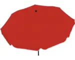 Hornbach Sonnenschirm Marktschirm Solaris Ø 240 cm Polyester rot