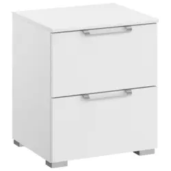 Nachtk&auml;stchen in Wei&szlig;