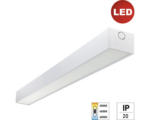 Hornbach LED Deckenleuchte 50 W 5650 lm 3000-6000 K kaltweiß - warmweiß 1500x75x56 mm IP20 weiß