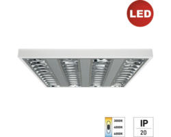 LED Deckenleuchte 42 W 5300 lm 3000-6000 K kaltweiß - warmweiß 620x620x40 mm IP20 weiß