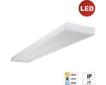 Hornbach LED Deckenleuchte 38 W 4500 lm 3000-6000 K kaltweiß - warmweiß 1185x200x45 mm IP20 weiß