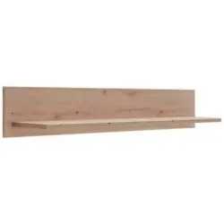 Wandboard in 160/24/25 cm Eichefarben