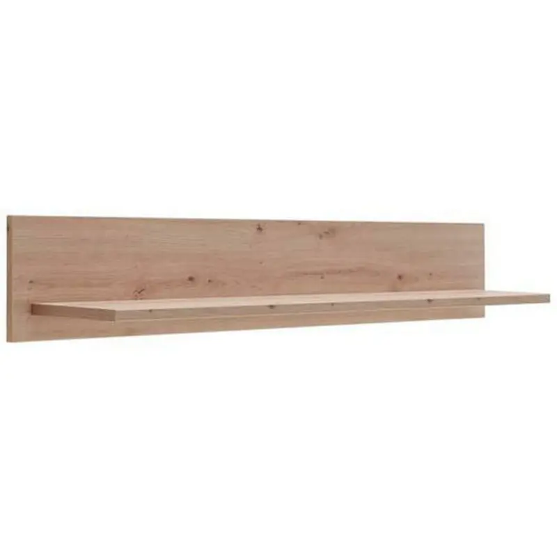 Wandboard in 160/24/25 cm Eichefarben