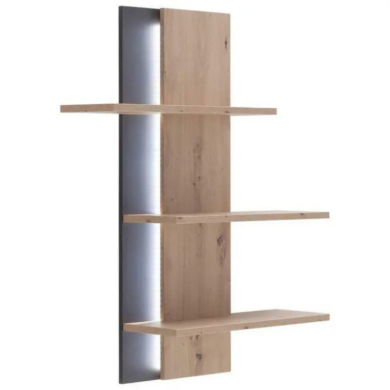 Wandregal 95/118/25 cm