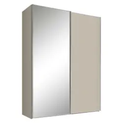 Schwebet&uuml;renschrank in Sandfarben