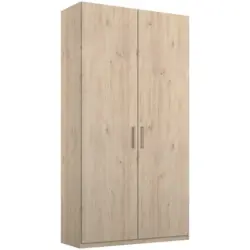 Drehtürenschrank in Eichefarben