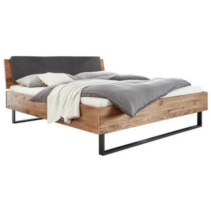 Bett 180/200 cm in Eichefarben