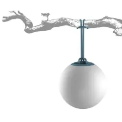 Led-Hängeleuchte 24/24/24 cm