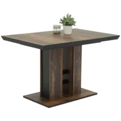 Esstisch in Holzwerkstoff 120-160/80/76 cm