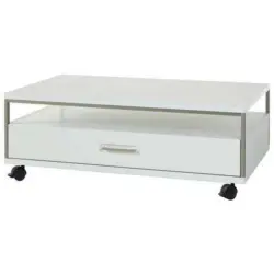 Couchtisch in Metall, Holzwerkstoff 115/70/40 cm