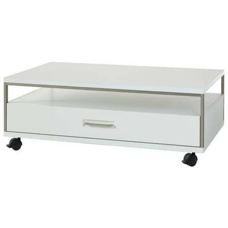 Couchtisch in Metall, Holzwerkstoff 115/70/40 cm