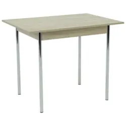 Esstisch in Metall, Holzwerkstoff 90/65/72 cm