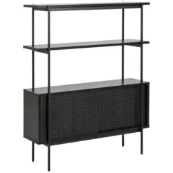 Regalelement 94/113,8/27 cm Schwarz