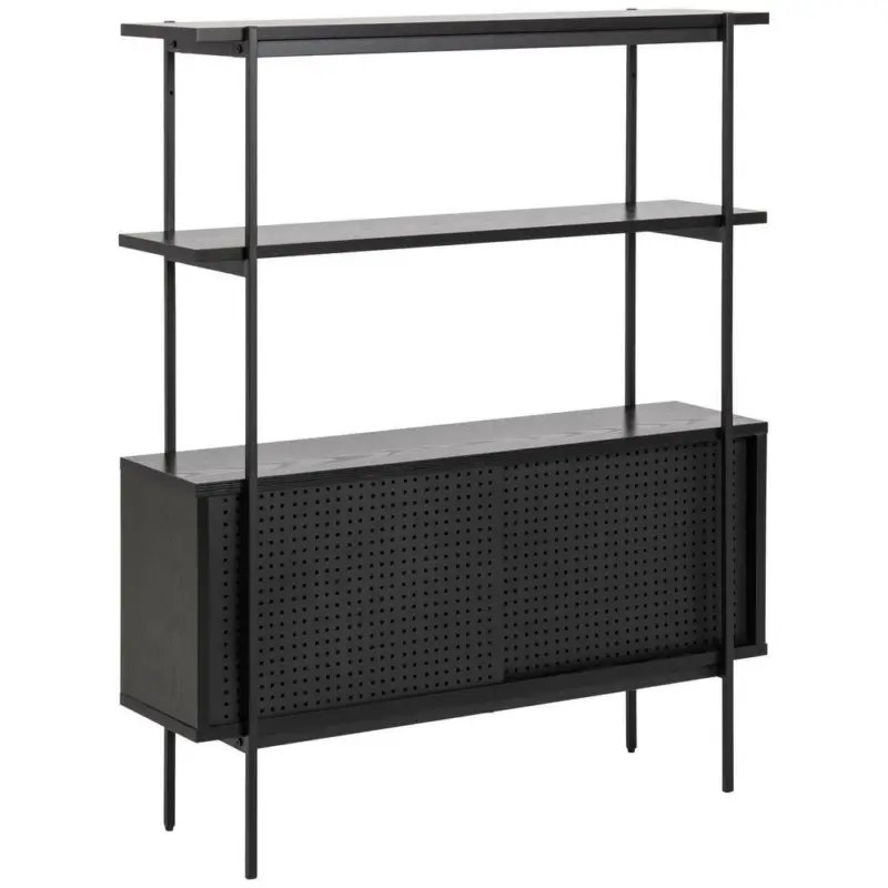 Regalelement 94/113,8/27 cm Schwarz