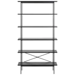 Regal 94/172/27 cm Schwarz