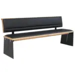 XXXLutz Lauterach - Ihr Möbelhaus bei Bregenz Sitzbank 200/87/55 cm in Schwarz, Eichefarben