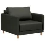 XXXLutz Lauterach - Ihr M&ouml;belhaus bei Bregenz Schlafsessel in Webstoff Dunkelgr&uuml;n