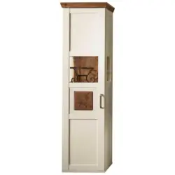 Vitrine in Eichefarben, Pinienfarben