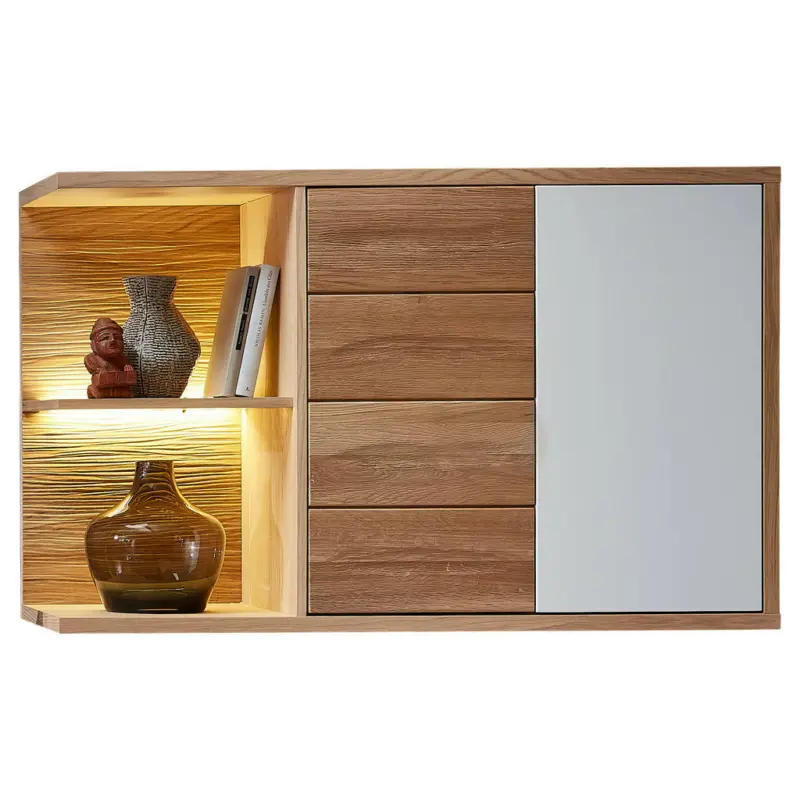 H&auml;ngeelement in Wei&szlig;, Wildeiche