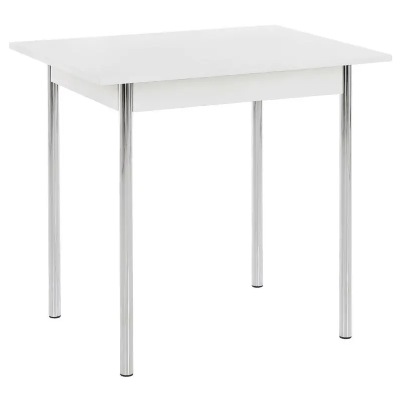 Esstisch in Metall, Holzwerkstoff 90/65/72 cm