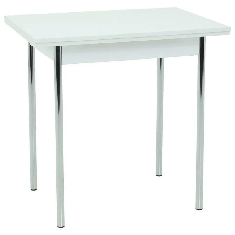Esstisch in Metall, Holzwerkstoff 90-142/65/74 cm
