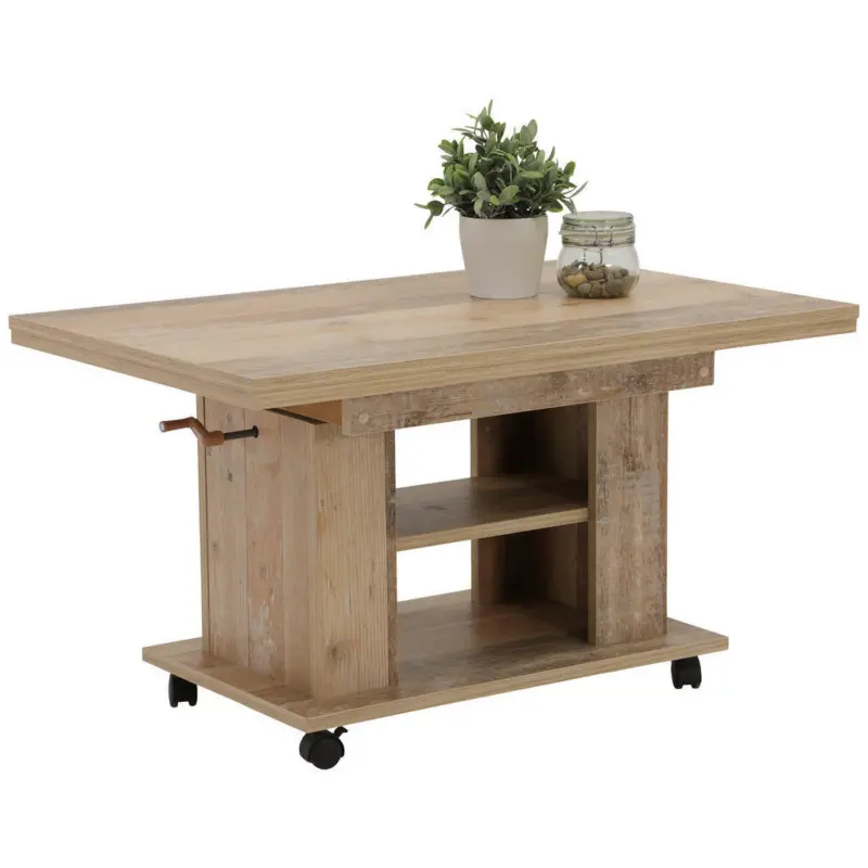Couchtisch in Holzwerkstoff 142/60/61 cm