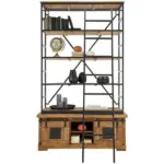 XXXLutz Lauterach - Ihr Möbelhaus bei Bregenz Bücherwand 127/210/45 cm Naturfarben, Schwarz