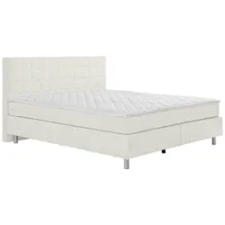 Boxspringbett 180/200 cm in Beige