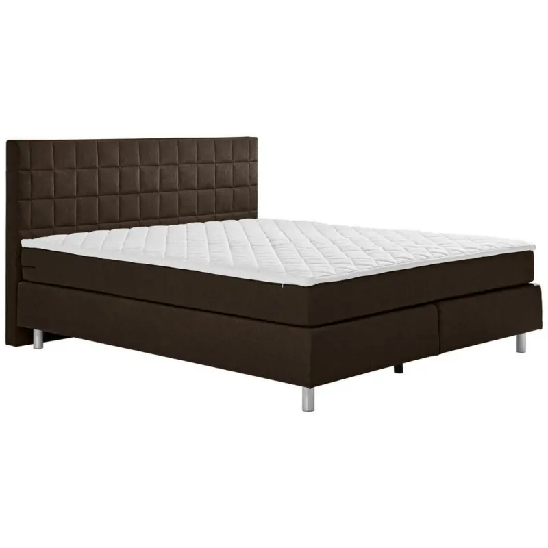 Boxspringbett 180/200 cm in Braun