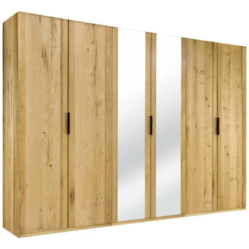 Drehtürenschrank in Eichefarben