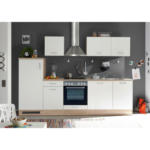 XXXLutz Wels - Ihr Möbelhaus in Wels Küchenleerblock 280 cm in Weiß, Sonoma Eiche