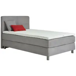 Boxspringbett 120/200 cm in Grau
