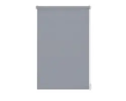 Gardinia EasyFix Rollo ohne Bohren 90x210 cm rauchblau inkl. Klemmträger
